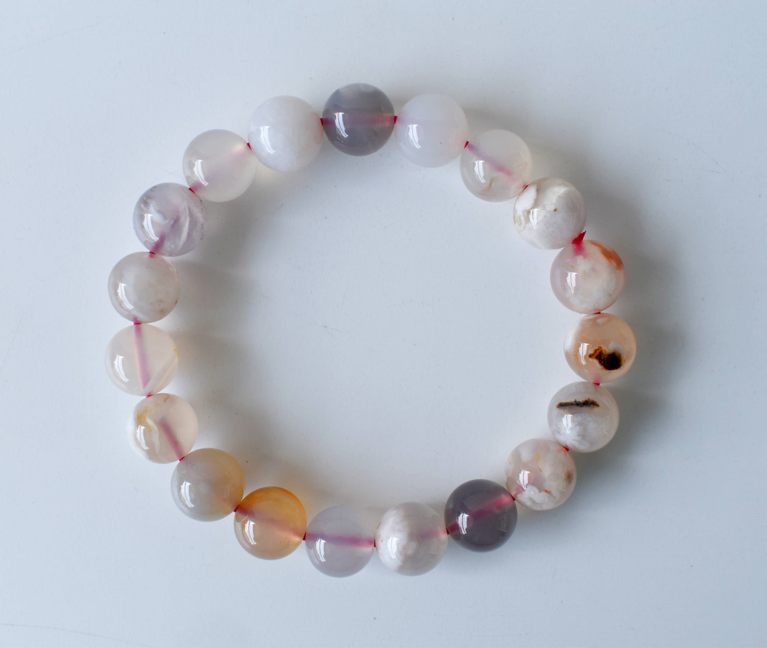 Flower Carnelian Crystal Bracelet  DestGlow
