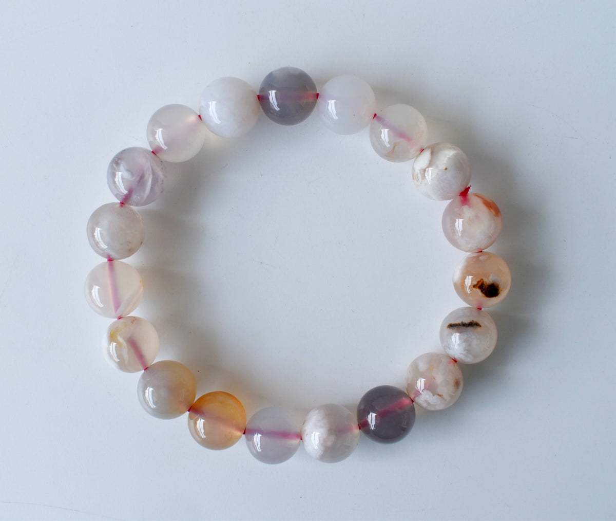 Flower Carnelian Crystal Bracelet  DestGlow