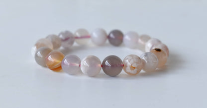 Flower Carnelian Crystal Bracelet  DestGlow