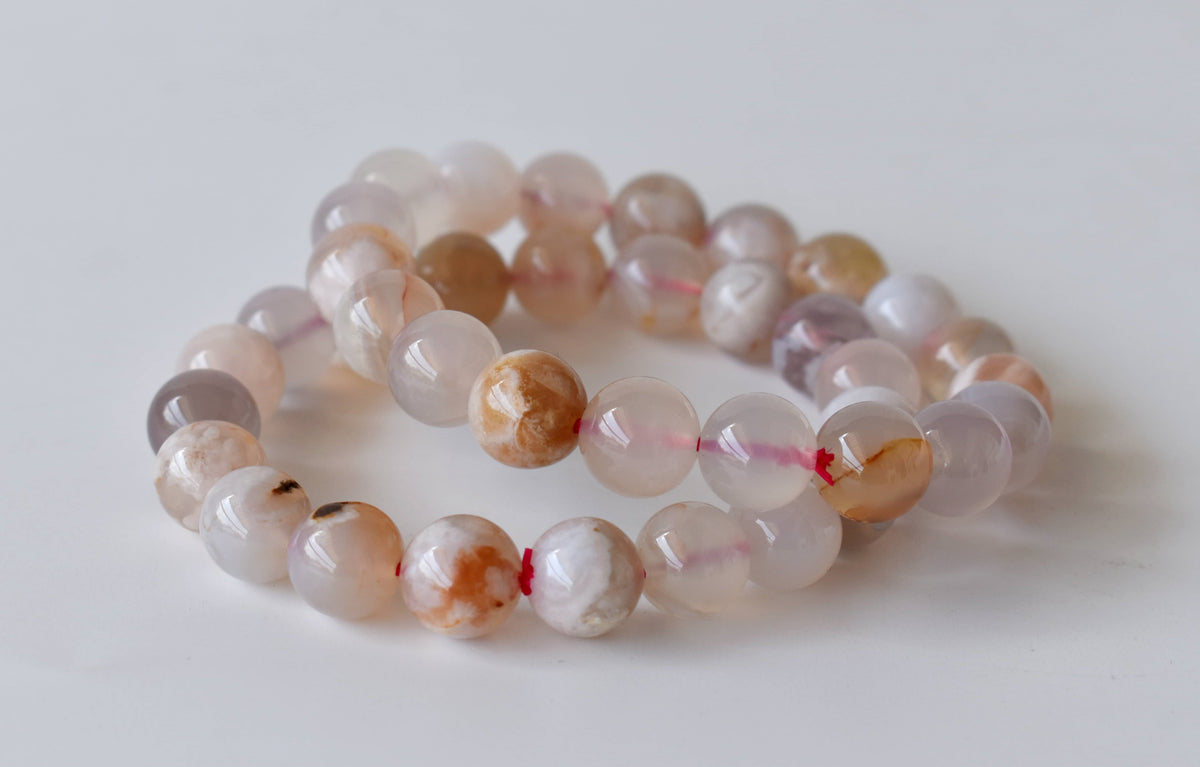Flower Carnelian Crystal Bracelet