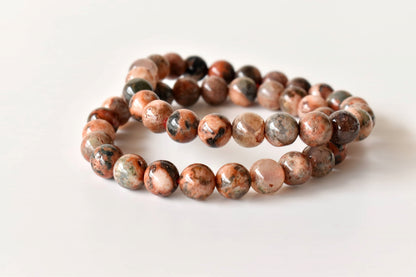 Fire Agate Bracelet(Prosperity and Spiritual Growth)  DestGlow
