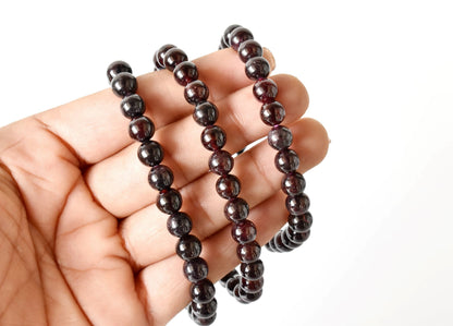 Garnet Bracelet (Power and Prosperity)  DestGlow