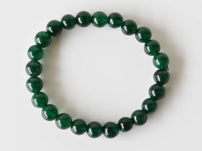 Green Jade Bracelet (Wisdom, Balance)  DestGlow