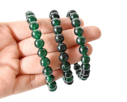 Green Jade Bracelet (Wisdom, Balance)  DestGlow