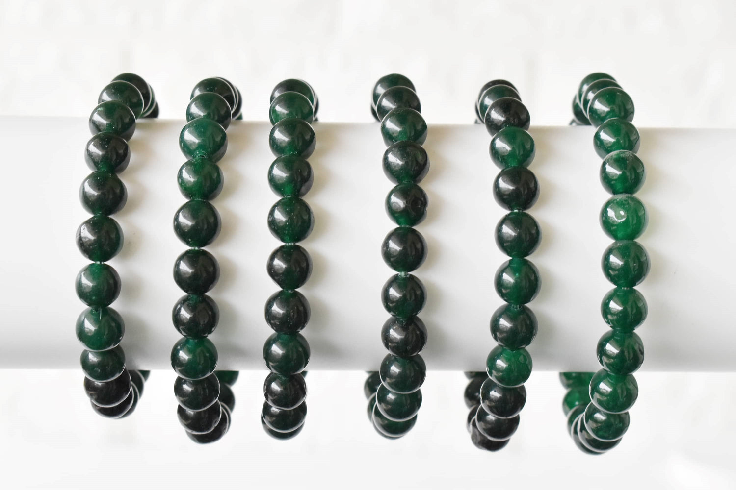 Green Jade Bracelet (Wisdom, Balance)  DestGlow