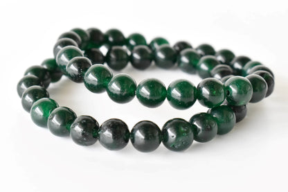 Green Jade Bracelet (Wisdom, Balance)  DestGlow