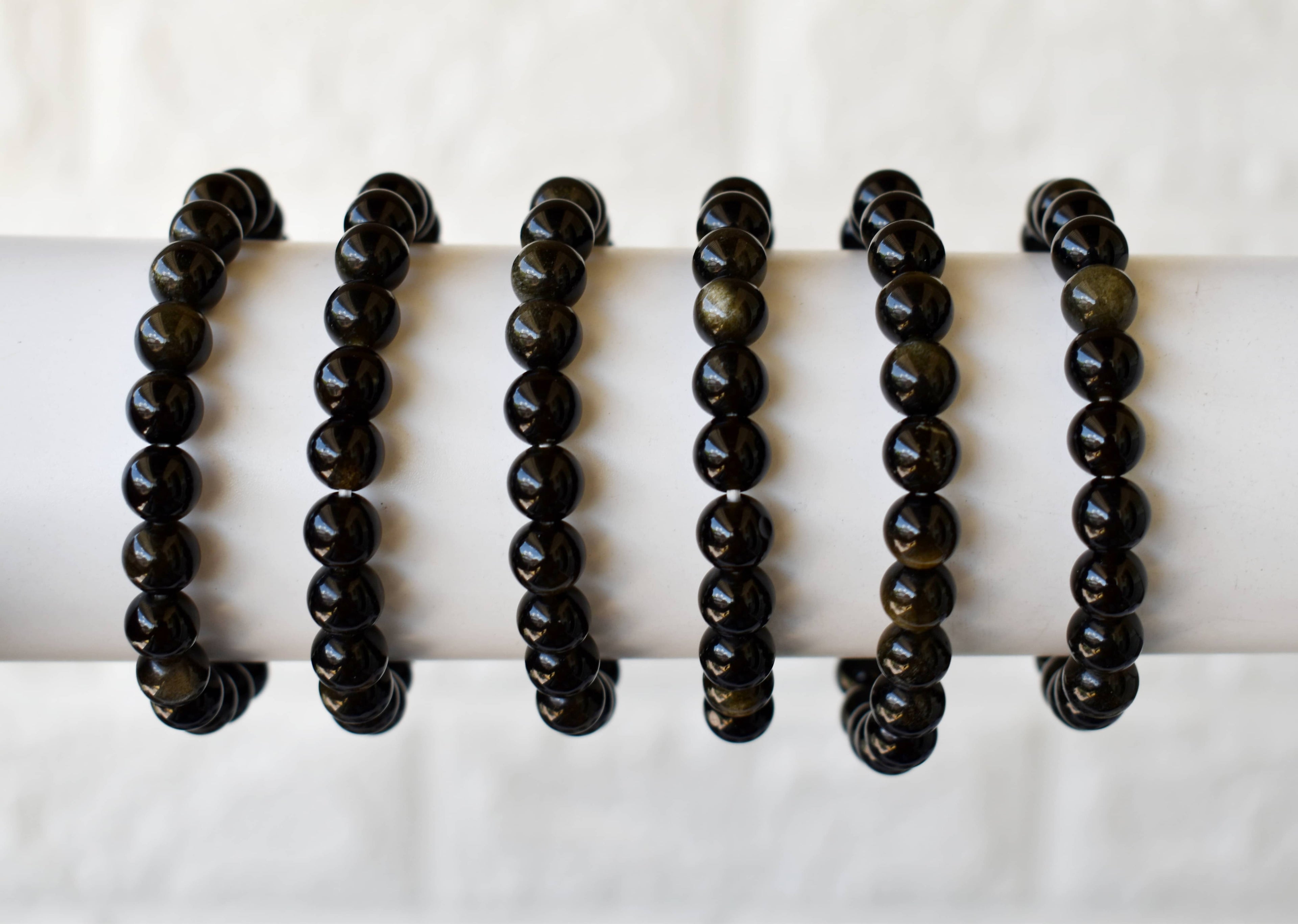 Golden Obsidian Bracelet (Trauma and Releases Imbalances, Negative Energies)  DestGlow