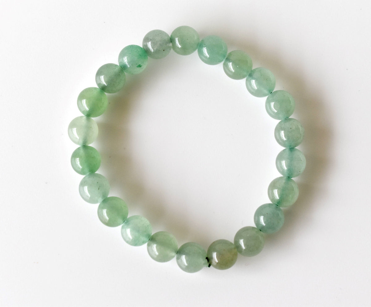 Green Aventurine Bracelet (Emotional Understanding and Attraction)  DestGlow