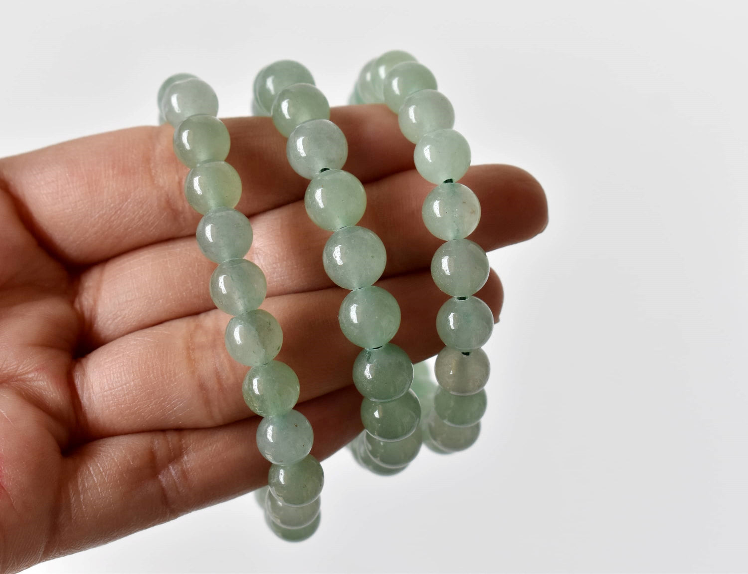 Green Aventurine Bracelet (Emotional Understanding and Attraction)  DestGlow