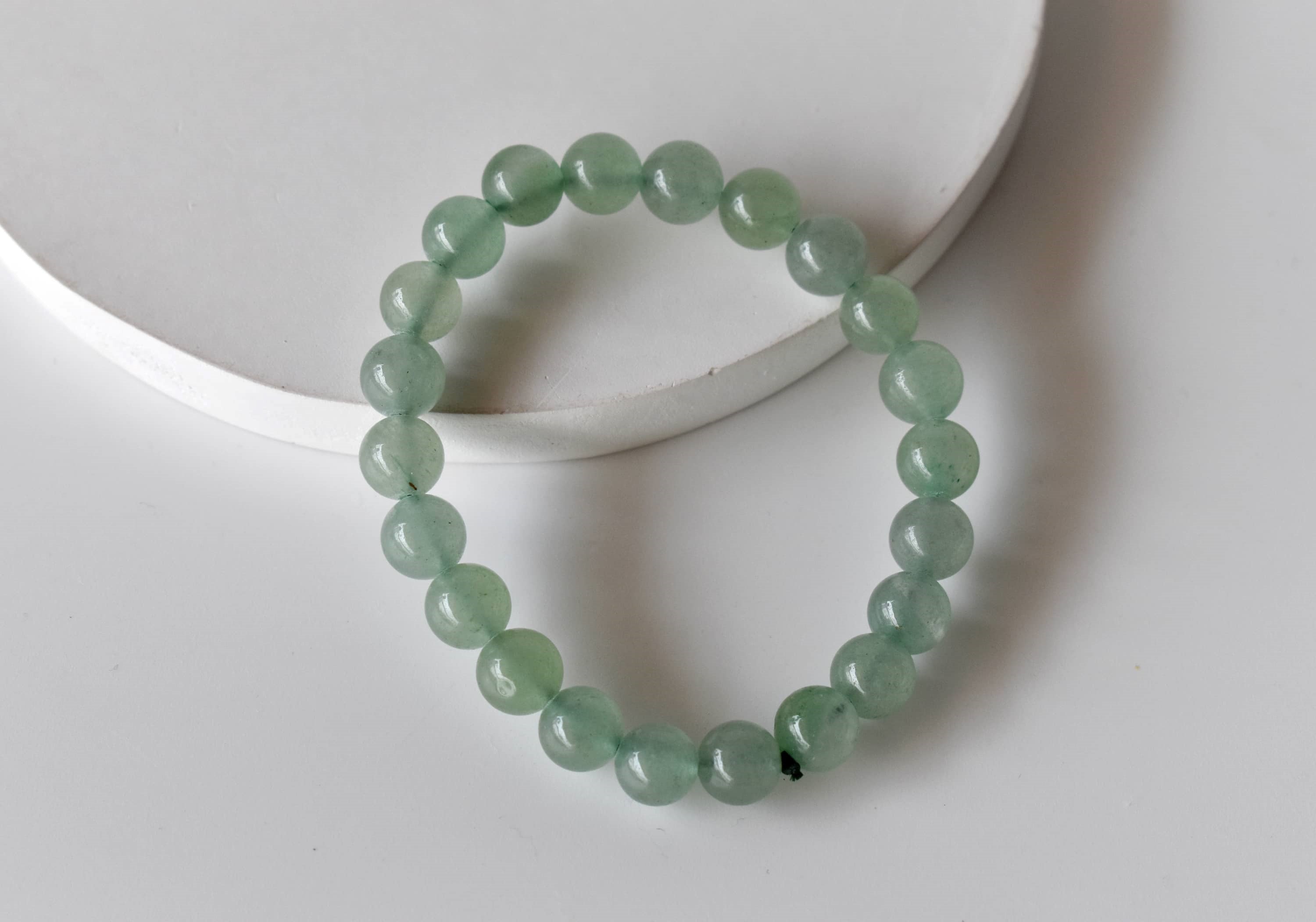 Green Aventurine Bracelet (Emotional Understanding and Attraction)  DestGlow