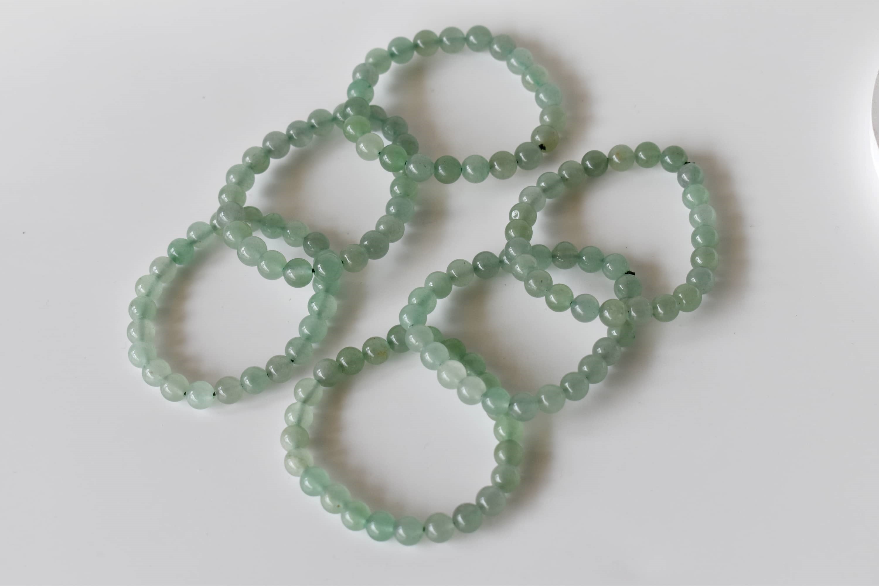 Green Aventurine Bracelet (Emotional Understanding and Attraction)  DestGlow