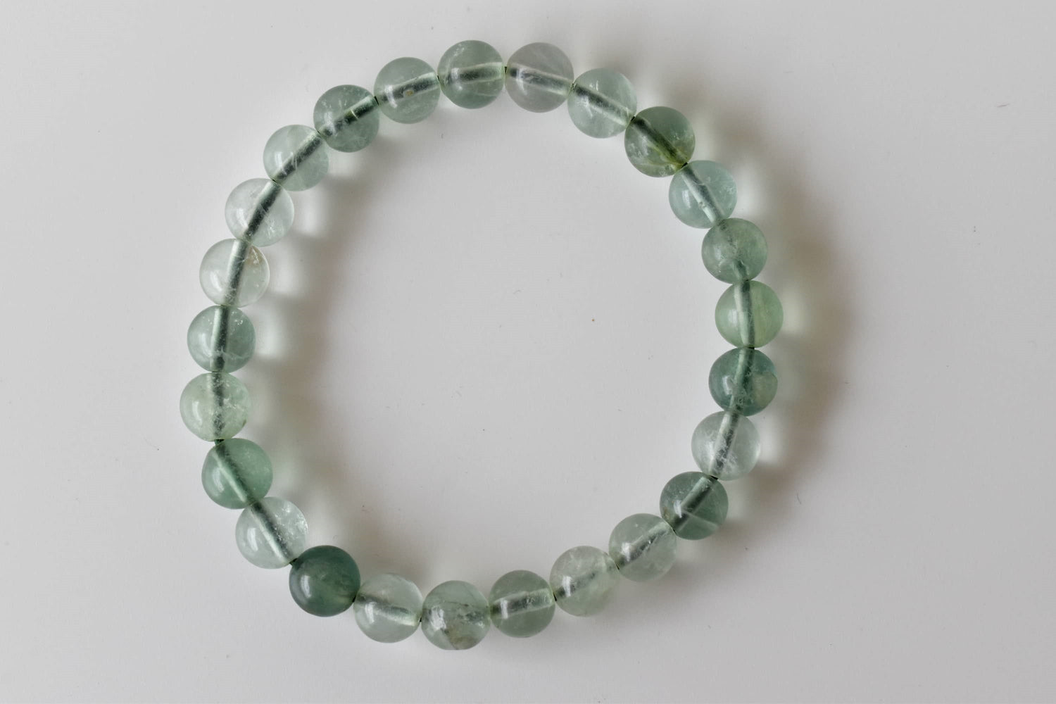 Green Fluorite Bracelet (Intuition and Psychic Awareness)  DestGlow