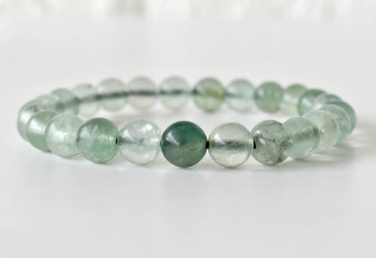 Green Fluorite Bracelet (Intuition and Psychic Awareness)  DestGlow
