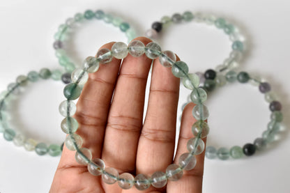 Green Fluorite Bracelet (Intuition and Psychic Awareness)  DestGlow