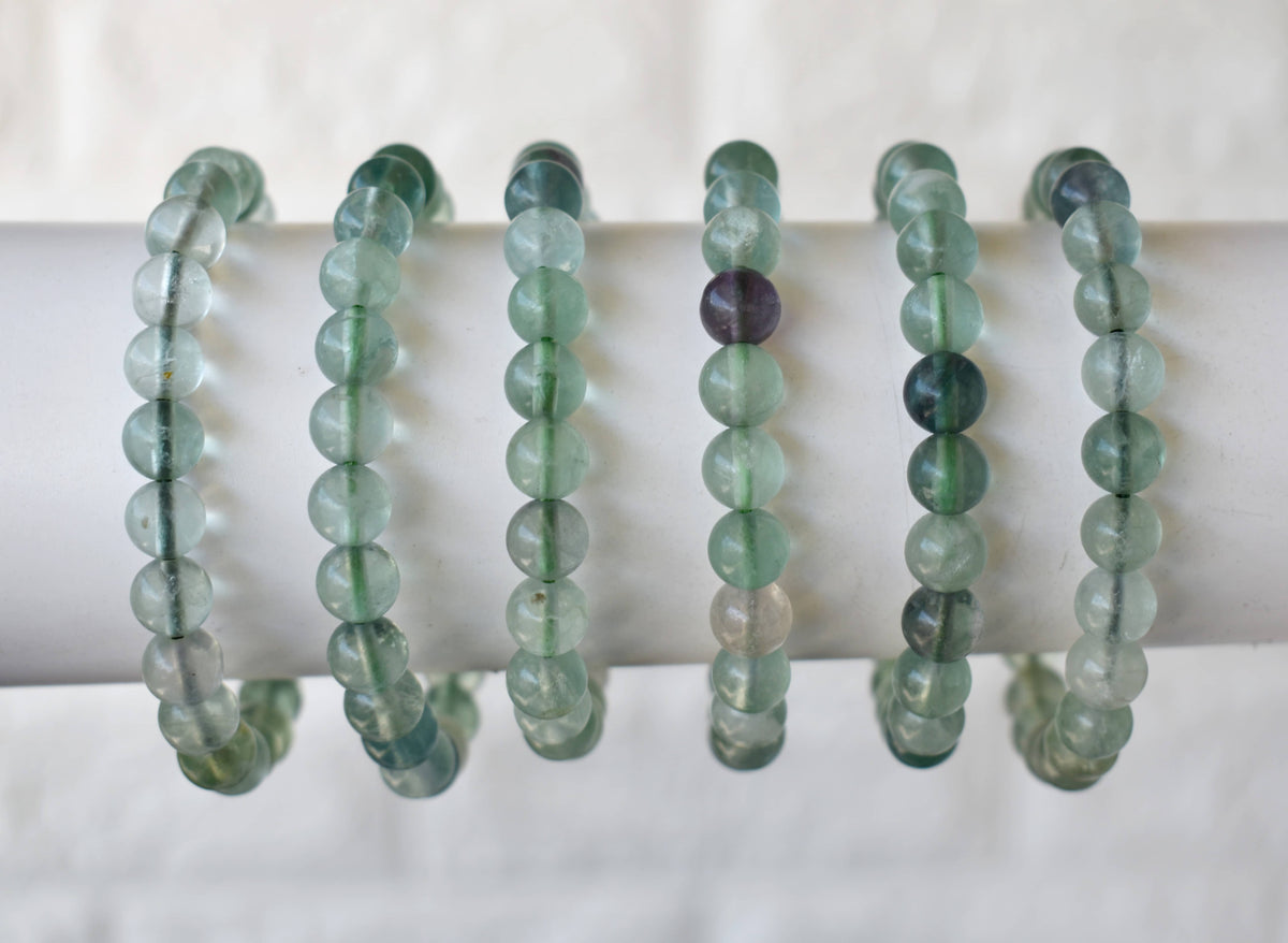 Green Fluorite Bracelet (Intuition and Psychic Awareness)