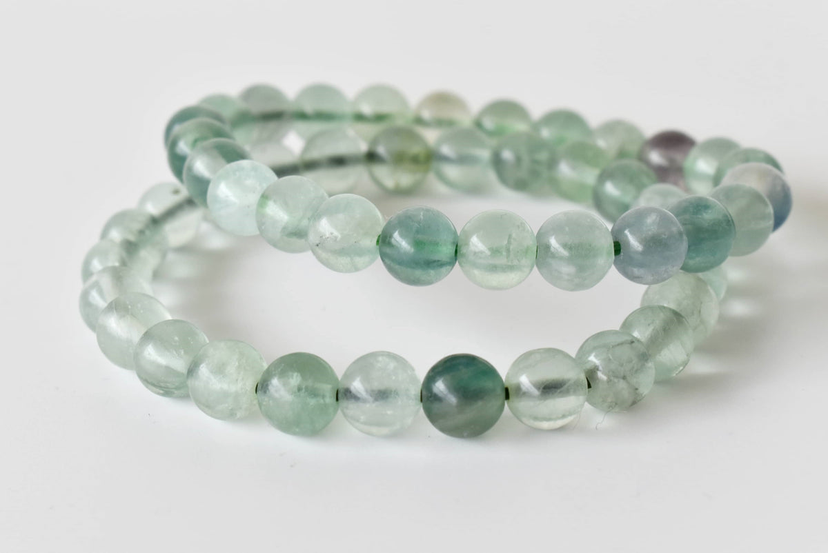 Green Fluorite Bracelet (Intuition and Psychic Awareness)  DestGlow
