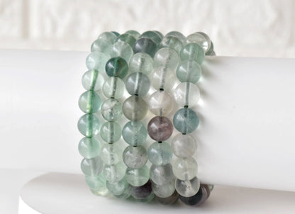 Green Fluorite Bracelet (Intuition and Psychic Awareness)  DestGlow