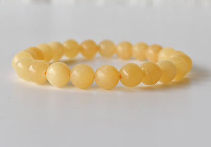 Honey Calcite Bracelet (Self-Discipline and Transformation)  DestGlow
