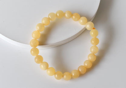 Honey Calcite Bracelet (Self-Discipline and Transformation)  DestGlow