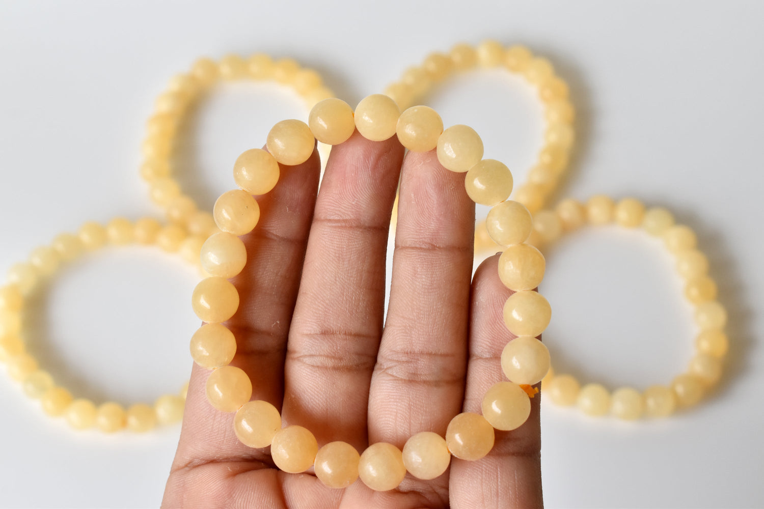 Honey Calcite Bracelet (Self-Discipline and Transformation)  DestGlow