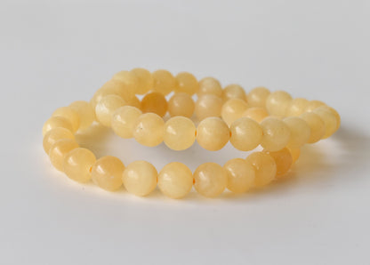 Honey Calcite Bracelet (Self-Discipline and Transformation)  DestGlow