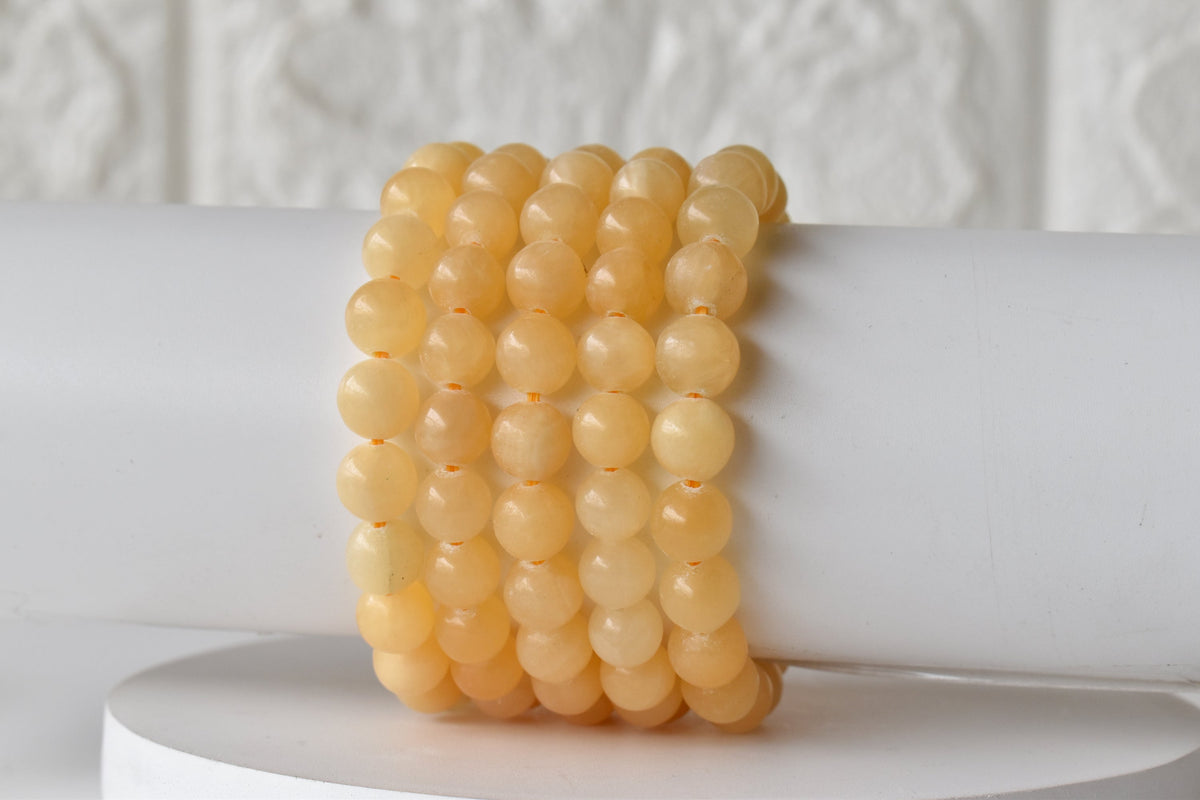 Honey Calcite Bracelet (Self-Discipline and Transformation)  DestGlow