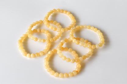 Honey Calcite Bracelet (Self-Discipline and Transformation)  DestGlow