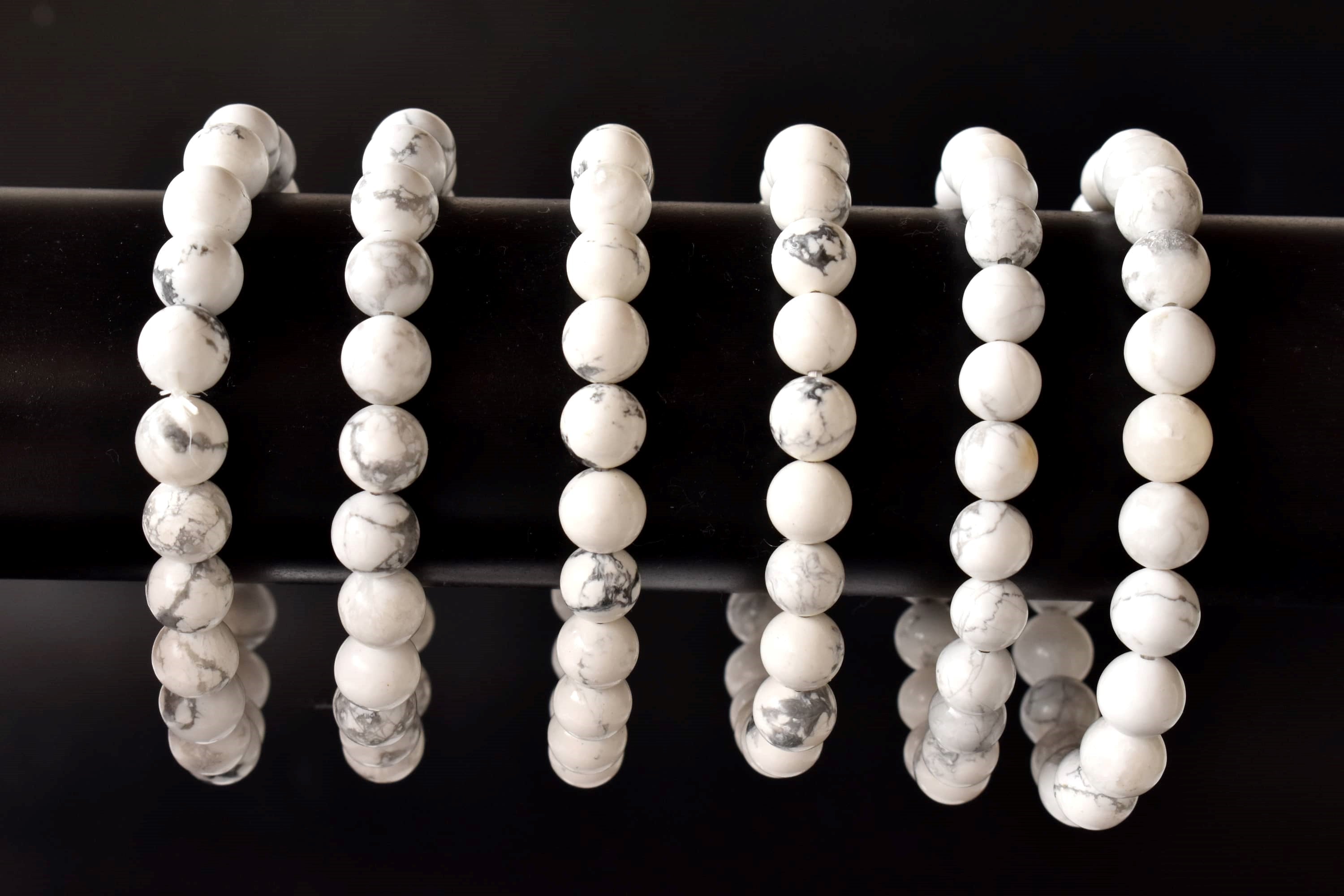 Howlite Bracelet (Insight and  Stress Relief).  DestGlow