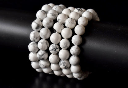 Howlite Bracelet (Insight and  Stress Relief).  DestGlow