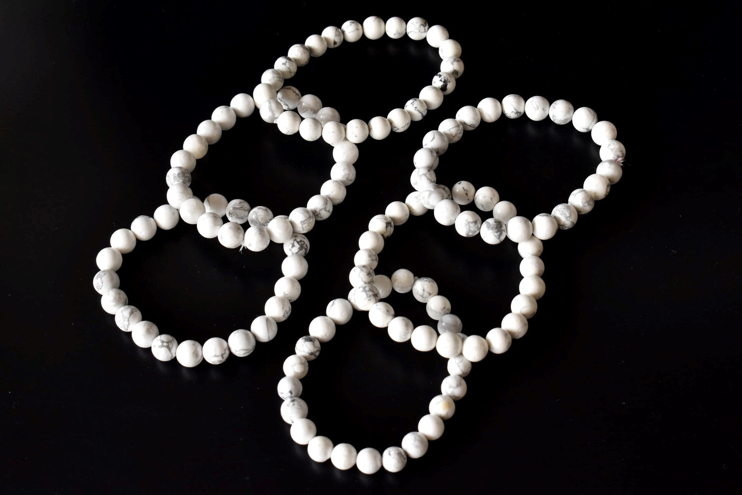 Howlite Bracelet (Insight and  Stress Relief).  DestGlow