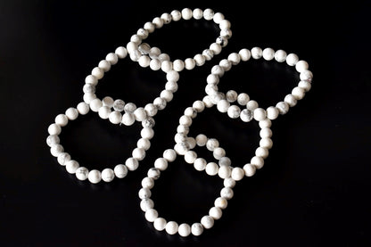 Howlite Bracelet (Insight and  Stress Relief).  DestGlow