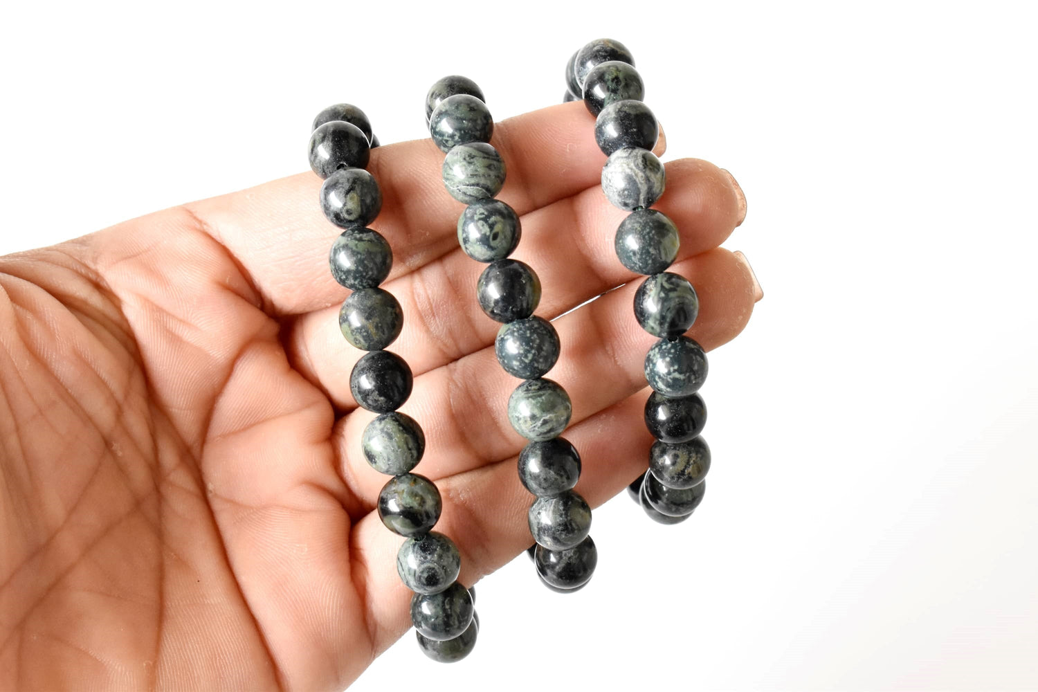Kambaba Jasper Bracelet (Self Discovery and Empathy).  DestGlow