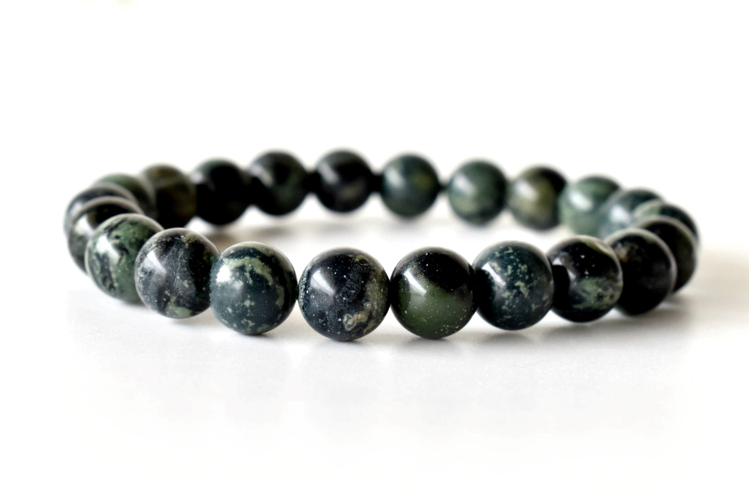 Kambaba Jasper Bracelet (Self Discovery and Empathy).  DestGlow