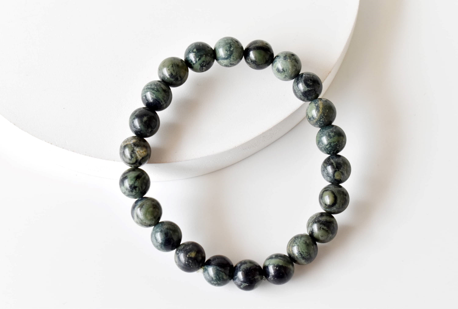 Kambaba Jasper Bracelet (Self Discovery and Empathy).  DestGlow