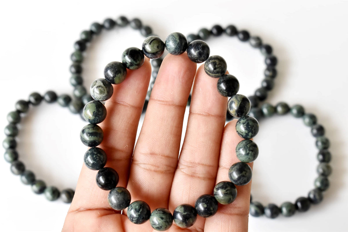 Kambaba Jasper Bracelet (Self Discovery and Empathy).  DestGlow