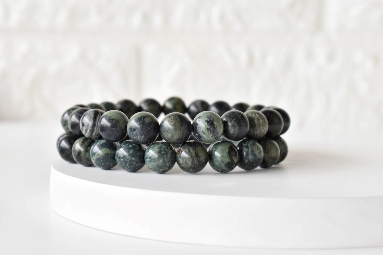 Kambaba Jasper Bracelet (Self Discovery and Empathy).  DestGlow