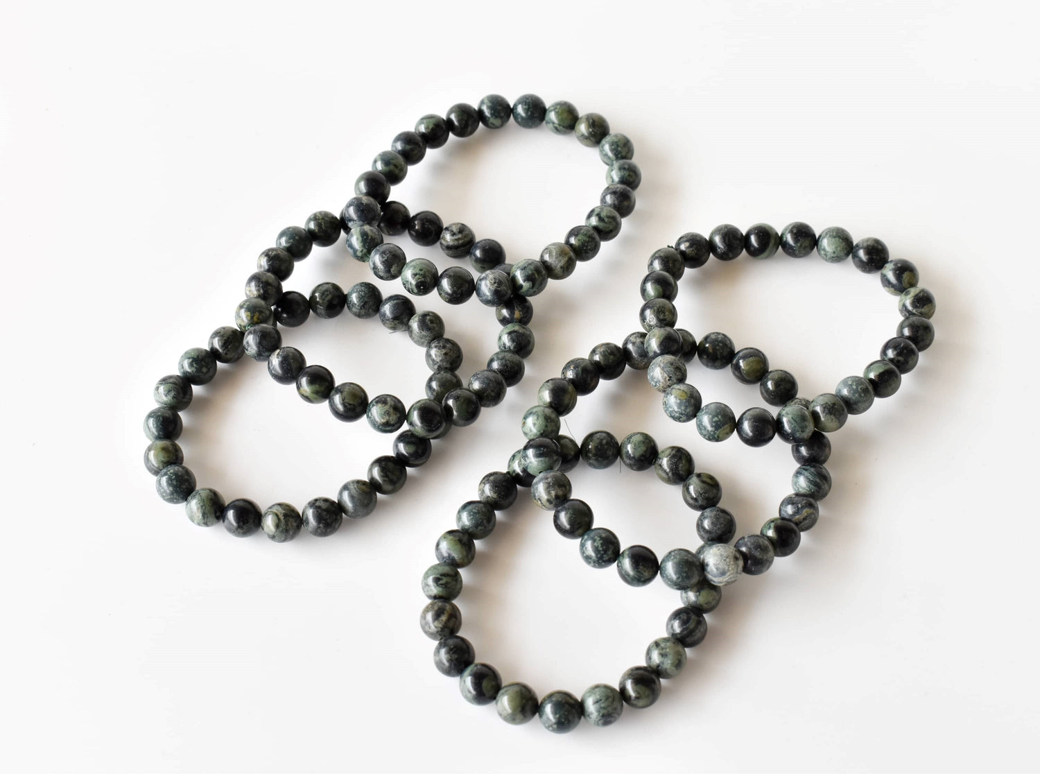 Kambaba Jasper Bracelet (Self Discovery and Empathy).  DestGlow