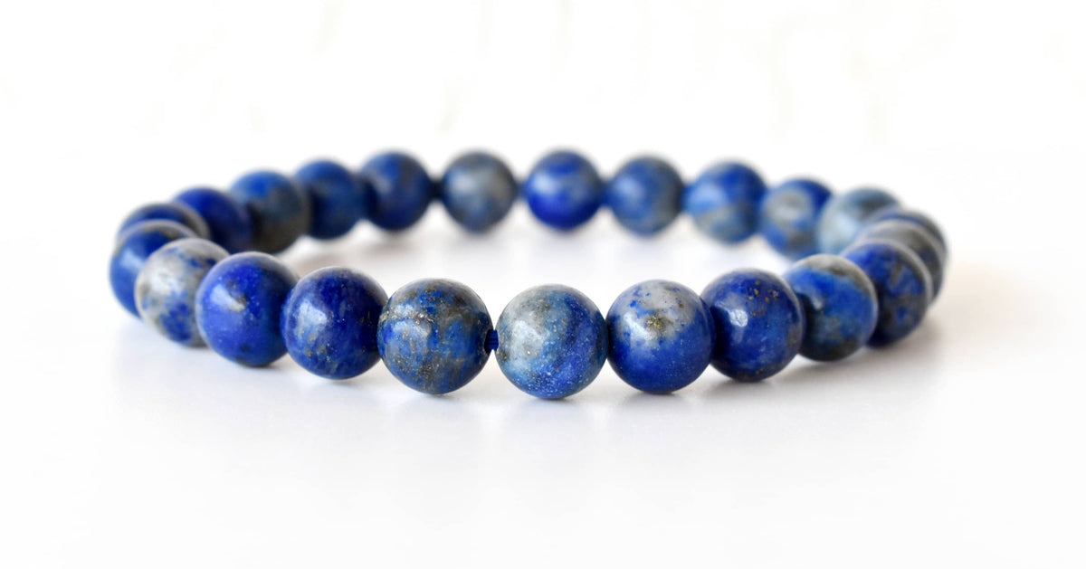 Lapis Lazuli Bracelet (Angelic Communication and Luck).  DestGlow