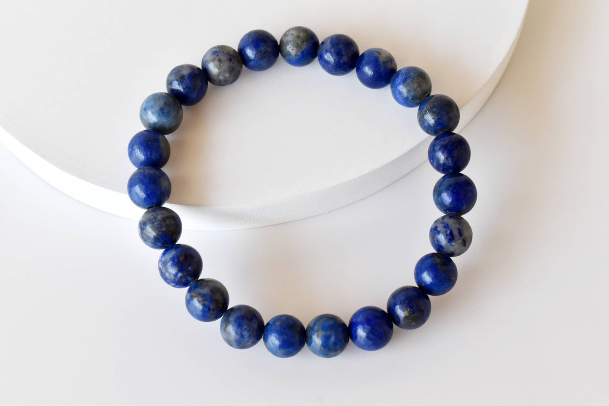Lapis Lazuli Bracelet (Angelic Communication and Luck).  DestGlow