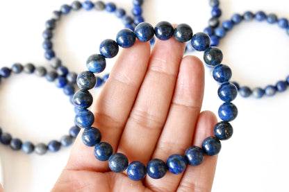 Lapis Lazuli Bracelet (Angelic Communication and Luck).  DestGlow