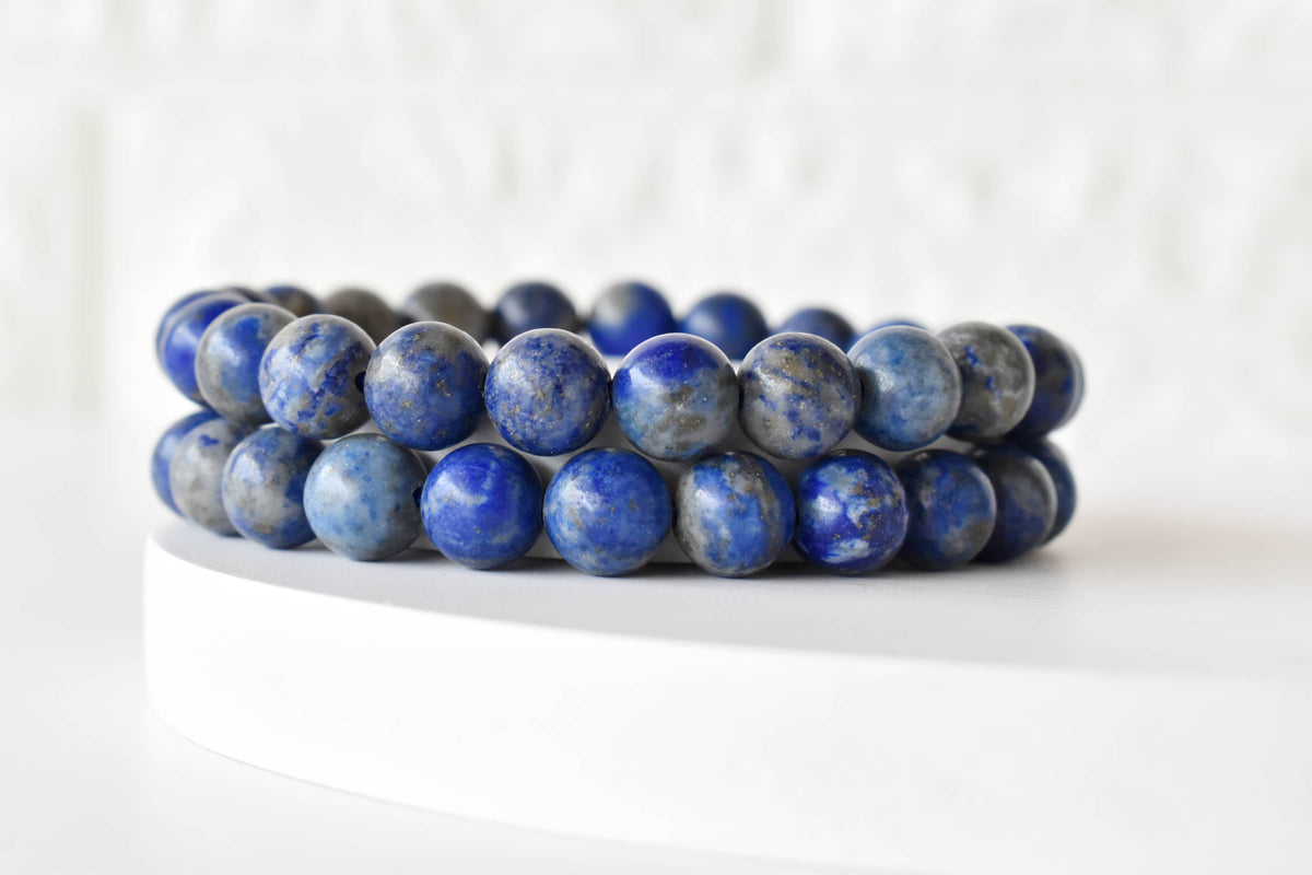 Lapis Lazuli Bracelet (Angelic Communication and Luck).  DestGlow