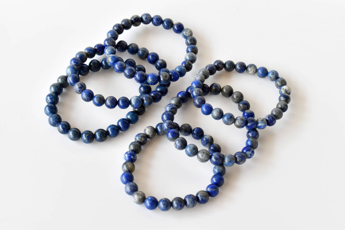 Lapis Lazuli Bracelet (Angelic Communication and Luck).  DestGlow