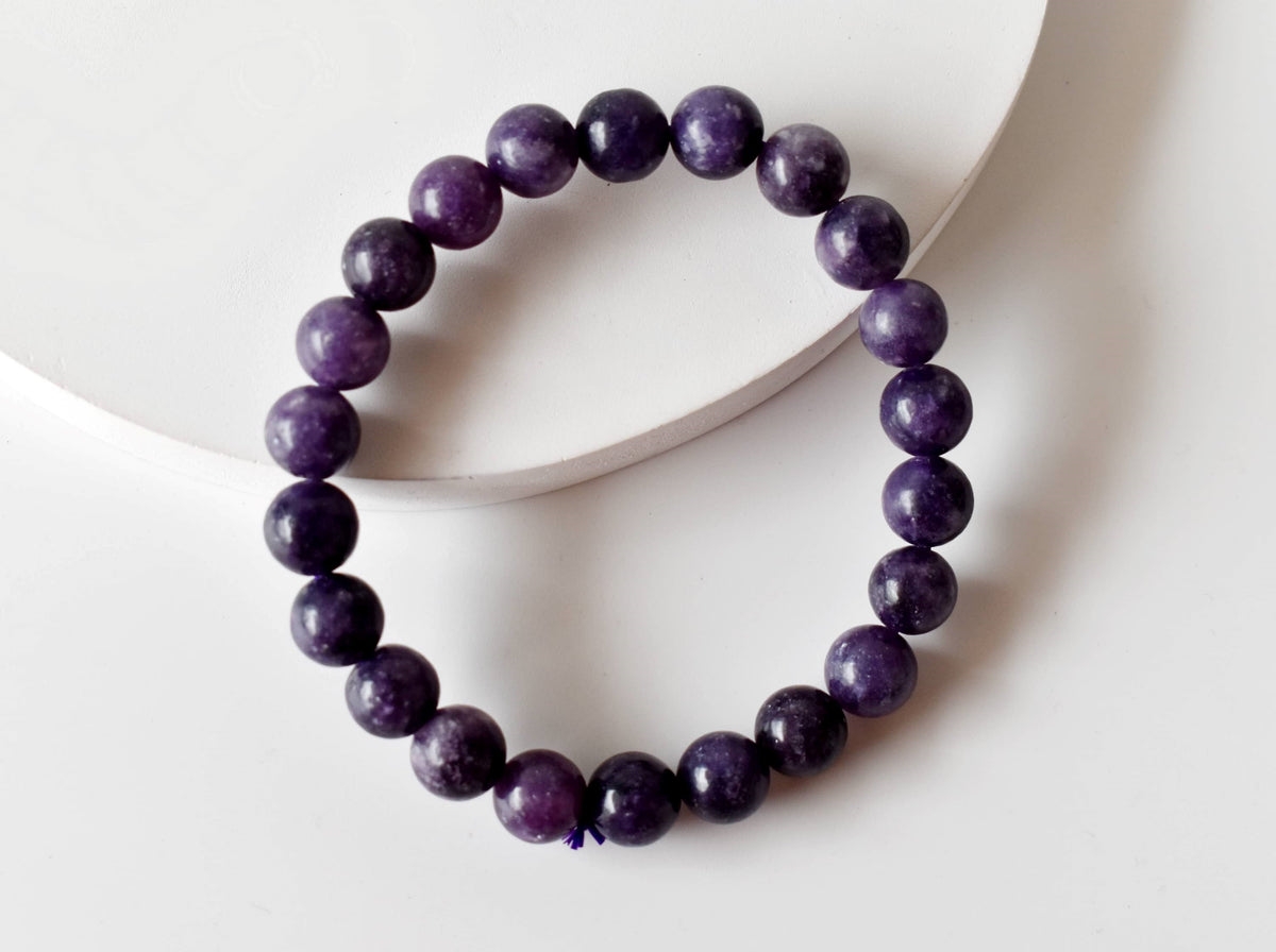 Lepidolite Bracelet (Emotional Understanding and Generosity)  DestGlow