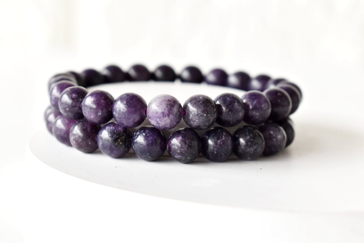 Lepidolite Bracelet (Emotional Understanding and Generosity)  DestGlow