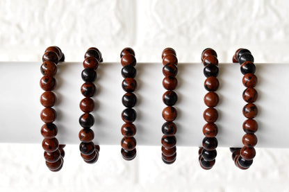 Mahogany Obsidian Bracelet (Creativity and Growth)  DestGlow