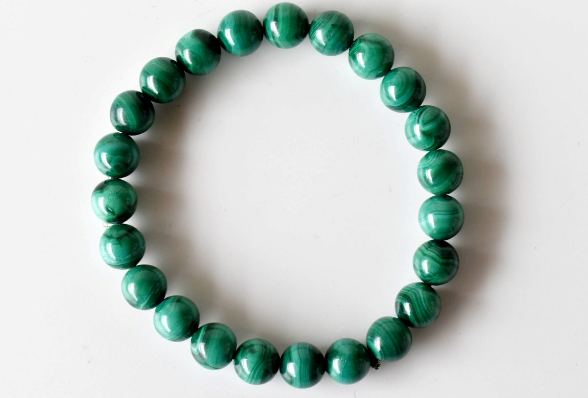 Malachite Bracelet (Travel and Confidence).  DestGlow