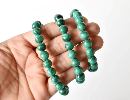 Malachite Bracelet (Travel and Confidence).  DestGlow