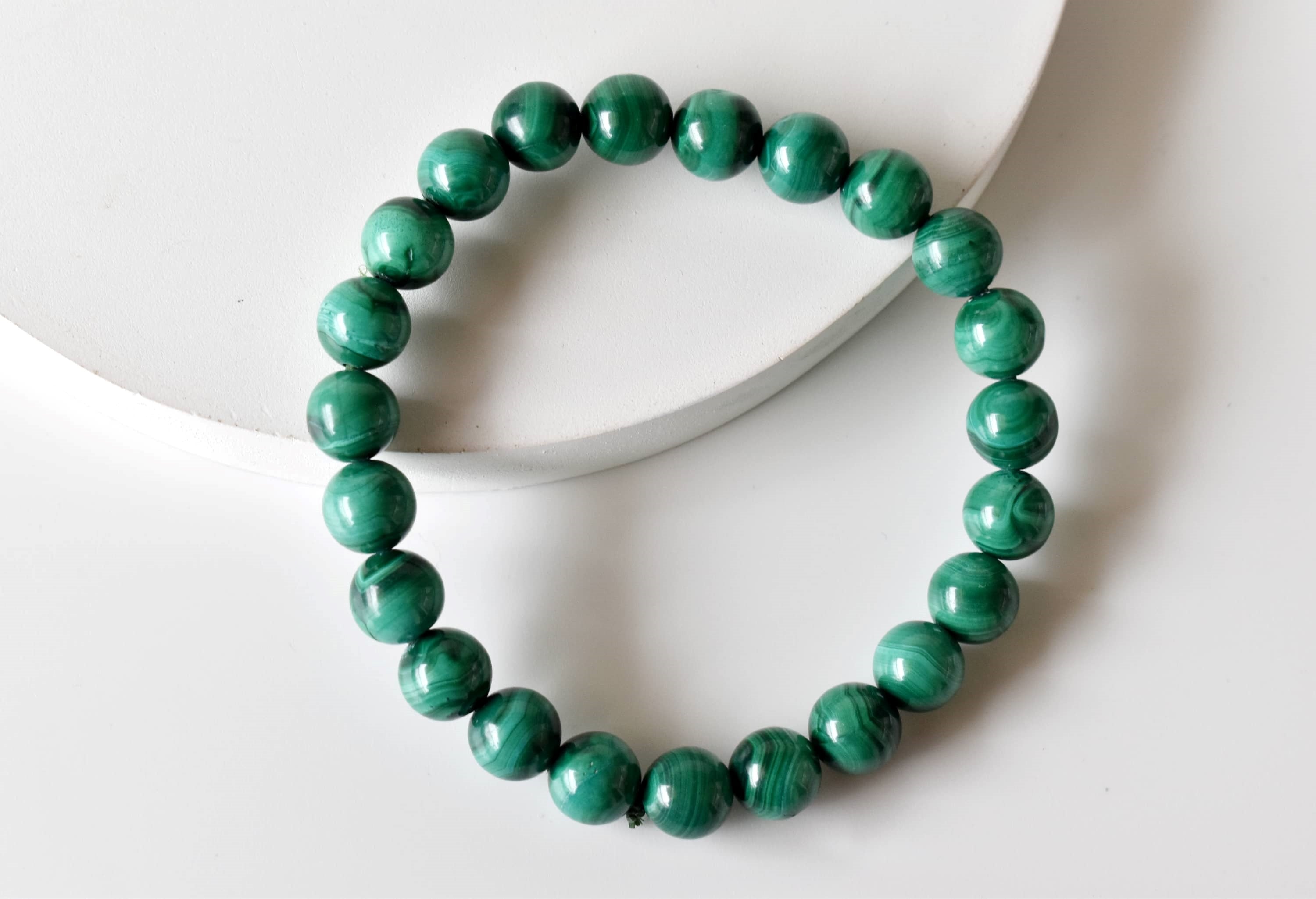 Malachite Bracelet (Travel and Confidence).  DestGlow