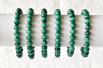 Malachite Bracelet (Travel and Confidence).  DestGlow