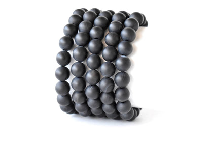 Matt Black Onyx Bracelet (Focus and Growth)  DestGlow